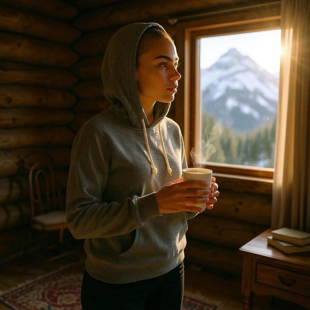 Alternative By Hanes Basic Pullover Drawstring Ho… - image 5